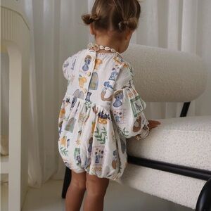 Noni the Label Noelle romper in Paros